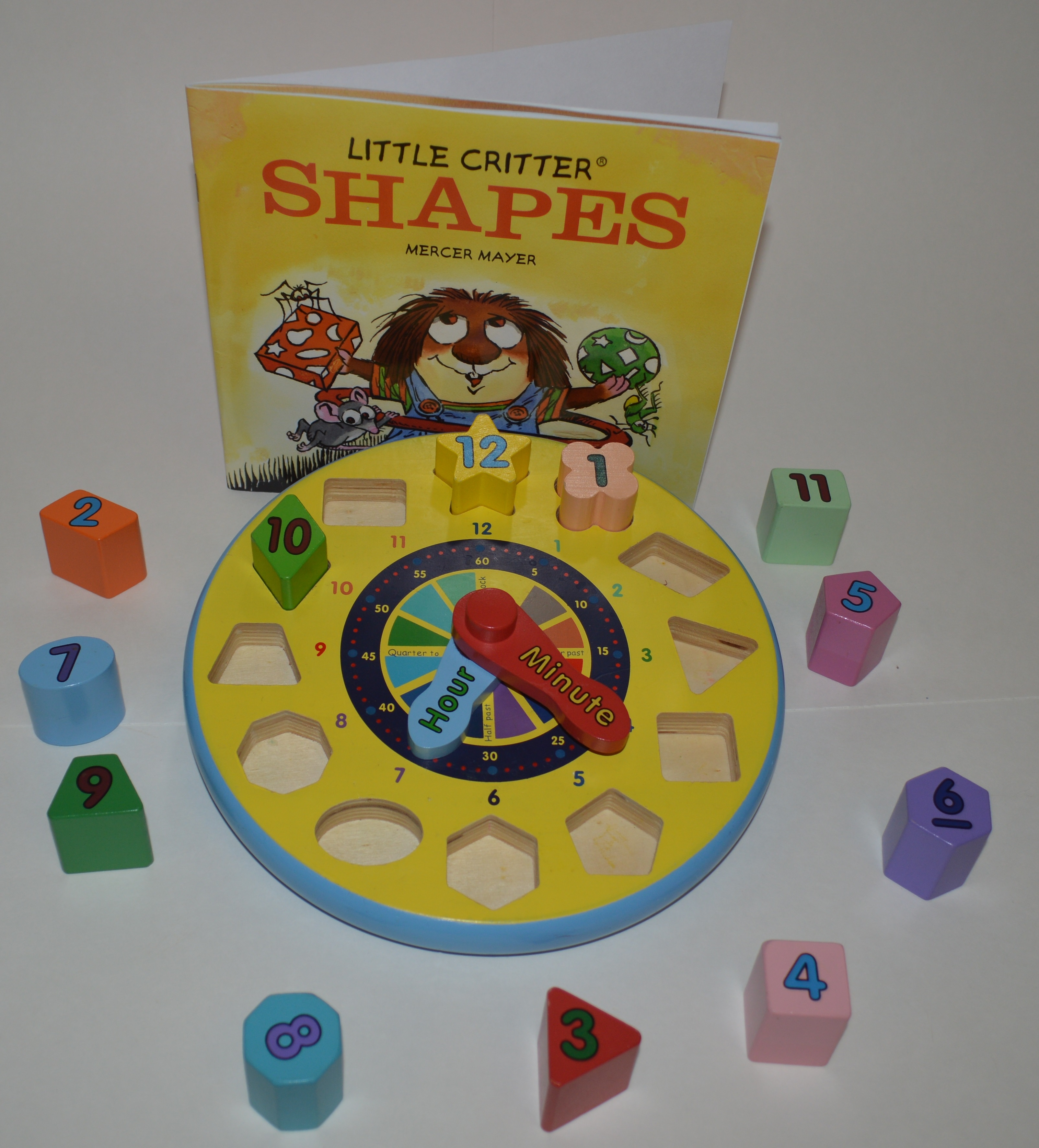 Children's Clock Shapes